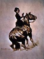 Frank Frazetta - Femme a cheval